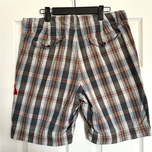 Polo Ralph Lauren VTG 90’s Fishing and Hunting Patch Plaid Shorts Mens 33 - Picture 10 of 10